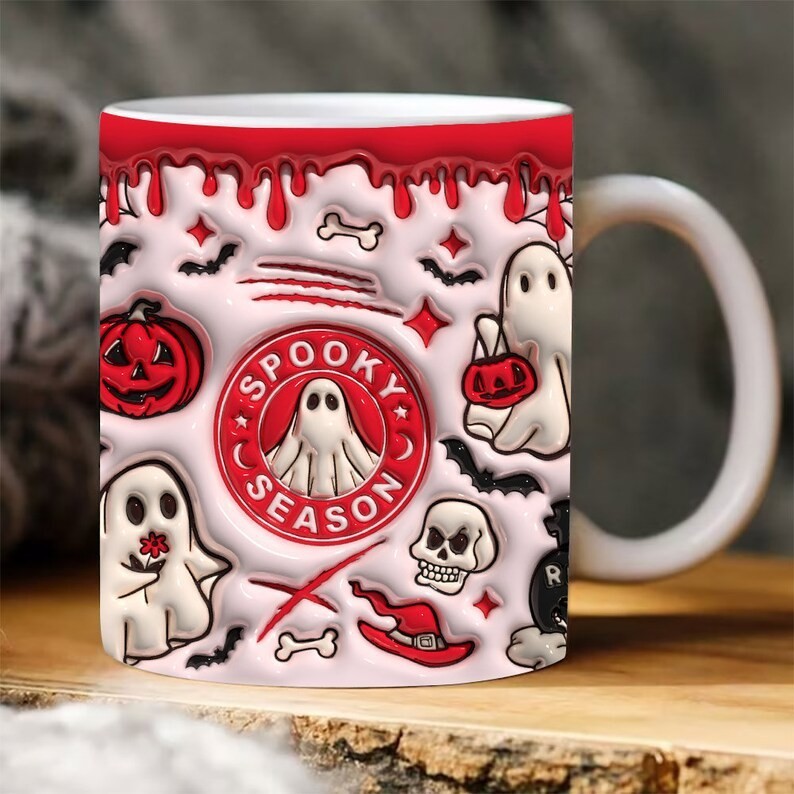 Halloween Pumpkin Ceramic Coffee Mug - Bellarte Enchanté Halloween Pumpkin Ceramic Coffee Mug